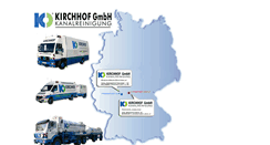 Desktop Screenshot of kirchhof-kanal.de